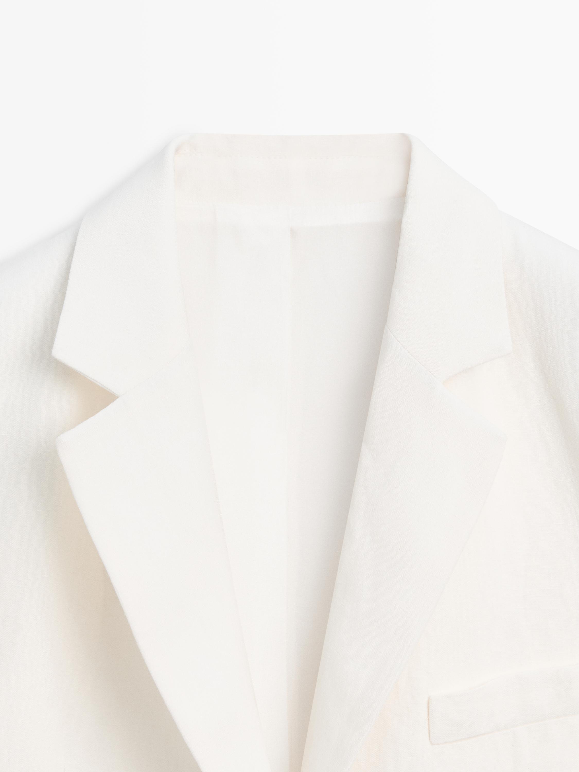 Veste de costume 100 % lin